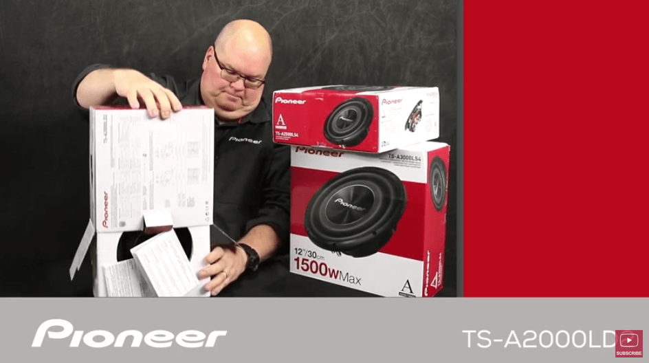 IN 9+ Pioneer - TS-A Shallow Mount Subwoofer Family - Unboxing